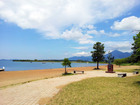 Lake Inawashiro Shida beach